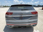 2021 Volkswagen Atlas Cross Sport Sel R-line Gray vin: 1V2CE2CA4MC216807