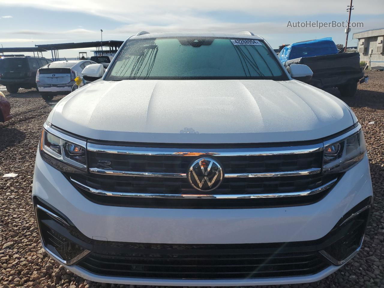 2021 Volkswagen Atlas Cross Sport Sel R-line Белый vin: 1V2CE2CA7MC202853