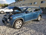 2018 Volkswagen Atlas Se Blue vin: 1V2CP2CA3JC599192