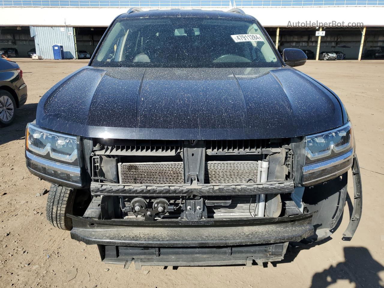 2018 Volkswagen Atlas Se Black vin: 1V2CP2CA9JC597513