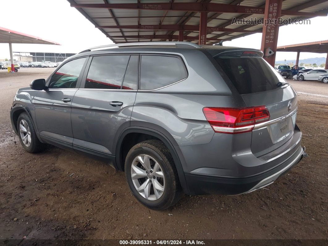 2018 Volkswagen Atlas 3.6l V6 Se Gray vin: 1V2CR2CA0JC566242