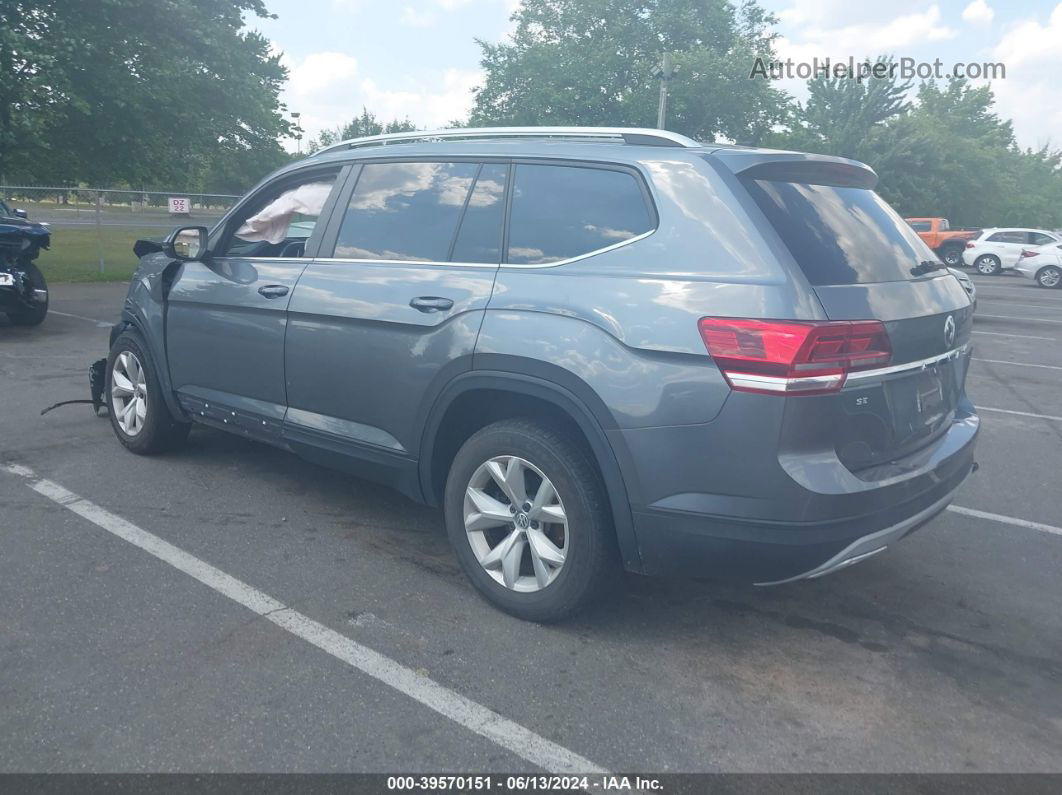 2018 Volkswagen Atlas 3.6l V6 Se Silver vin: 1V2CR2CA1JC504932