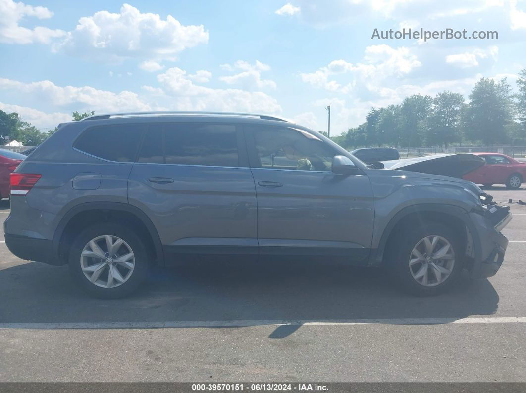 2018 Volkswagen Atlas 3.6l V6 Se Silver vin: 1V2CR2CA1JC504932