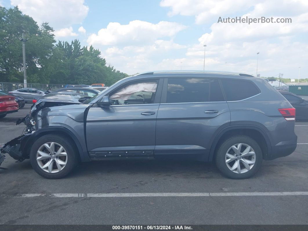 2018 Volkswagen Atlas 3.6l V6 Se Silver vin: 1V2CR2CA1JC504932