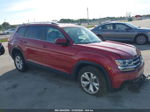 2018 Volkswagen Atlas 3.6l V6 Se Red vin: 1V2CR2CA1JC512447