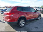 2018 Volkswagen Atlas 3.6l V6 Se Red vin: 1V2CR2CA1JC512447