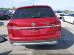 2018 Volkswagen Atlas 3.6l V6 Se Red vin: 1V2CR2CA1JC512447