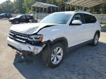 2018 Volkswagen Atlas Se White vin: 1V2CR2CA3JC543585