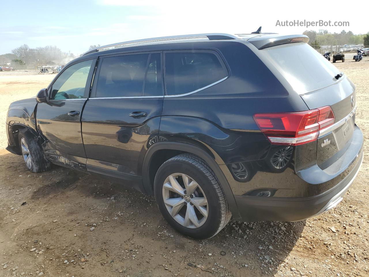 2018 Volkswagen Atlas Se Black vin: 1V2CR2CA5JC563093