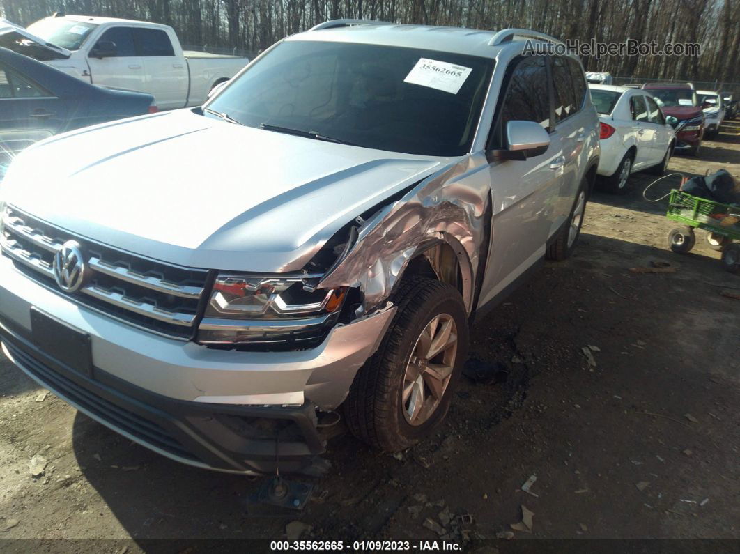 2018 Volkswagen Atlas 3.6l V6 Se Gray vin: 1V2CR2CA6JC529650