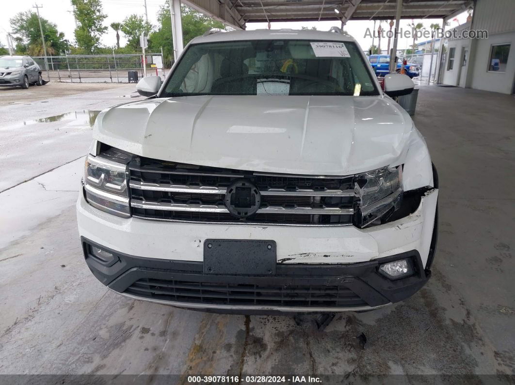 2018 Volkswagen Atlas 3.6l V6 Se Белый vin: 1V2CR2CA6JC566214