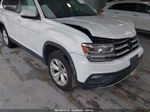 2018 Volkswagen Atlas 3.6l V6 Se White vin: 1V2CR2CA6JC566214