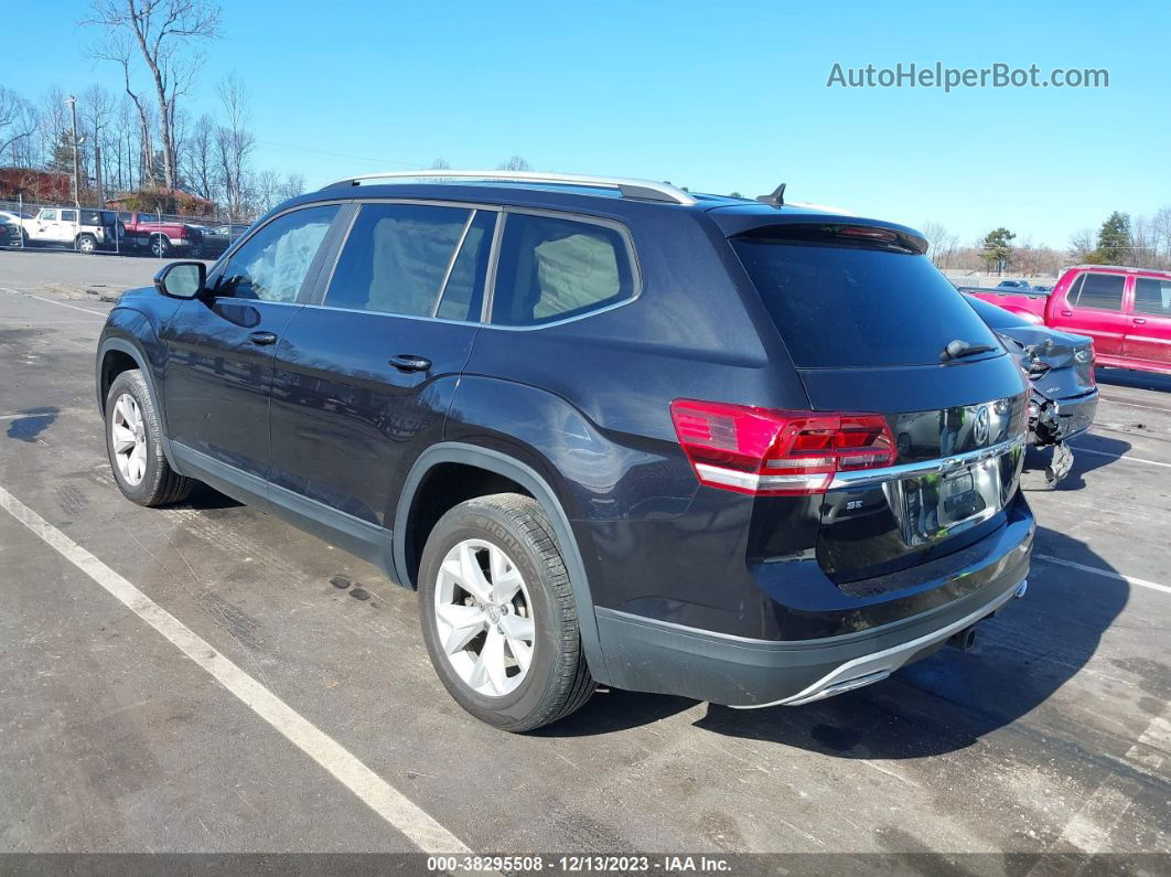 2018 Volkswagen Atlas 3.6l V6 Se Black vin: 1V2CR2CA8JC539497