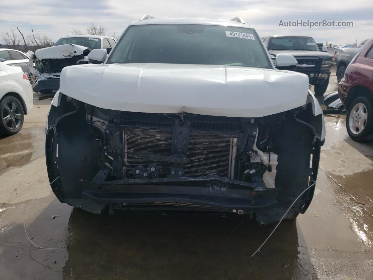 2018 Volkswagen Atlas Se White vin: 1V2CR2CA8JC567591