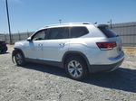 2018 Volkswagen Atlas Se Silver vin: 1V2CR2CA8JC568546