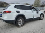 2018 Volkswagen Atlas Se White vin: 1V2CR2CA9JC522398