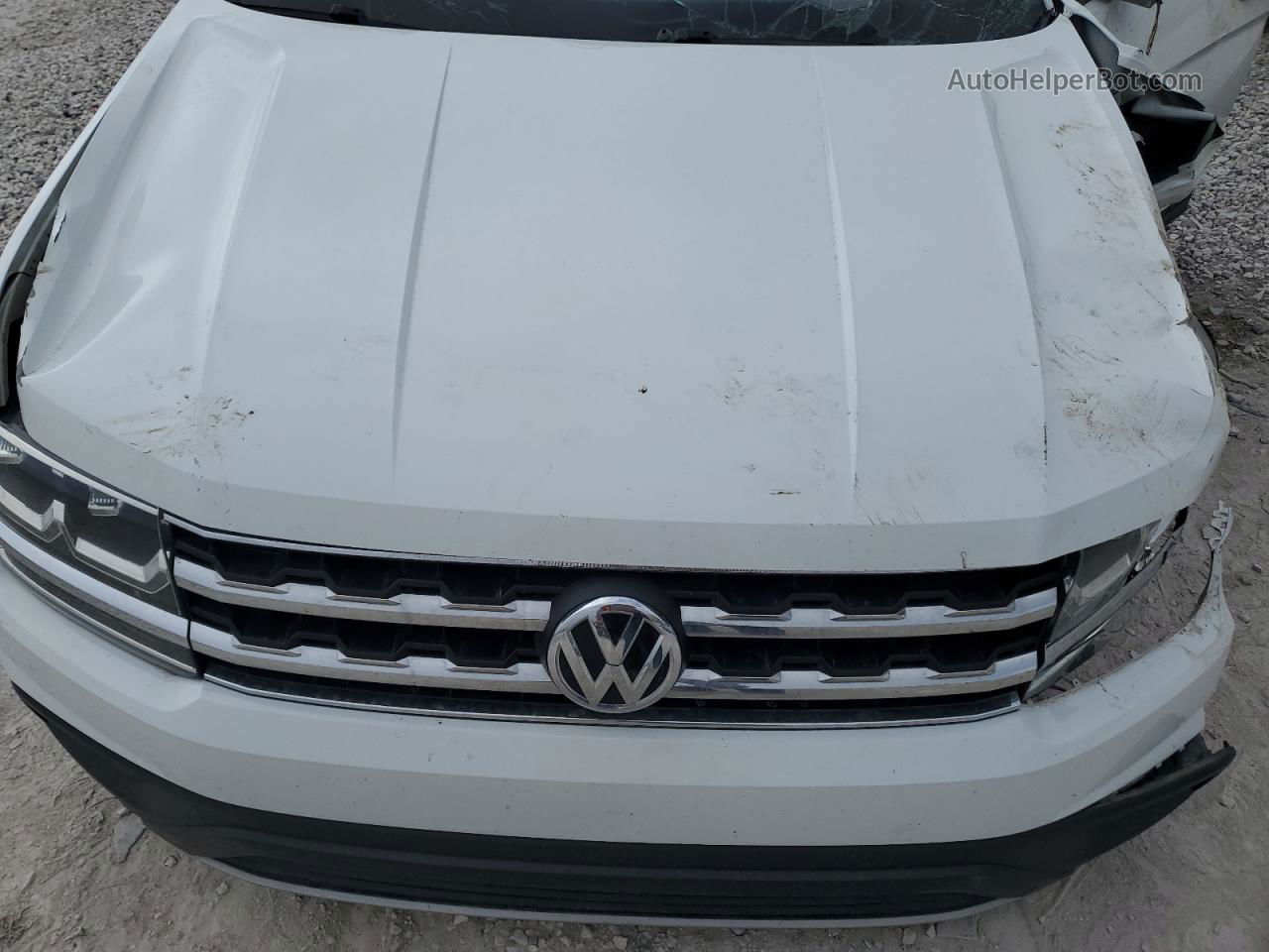 2018 Volkswagen Atlas Se White vin: 1V2CR2CA9JC522398