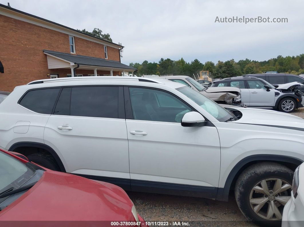 2018 Volkswagen Atlas 3.6l V6 Se White vin: 1V2CR2CAXJC505108