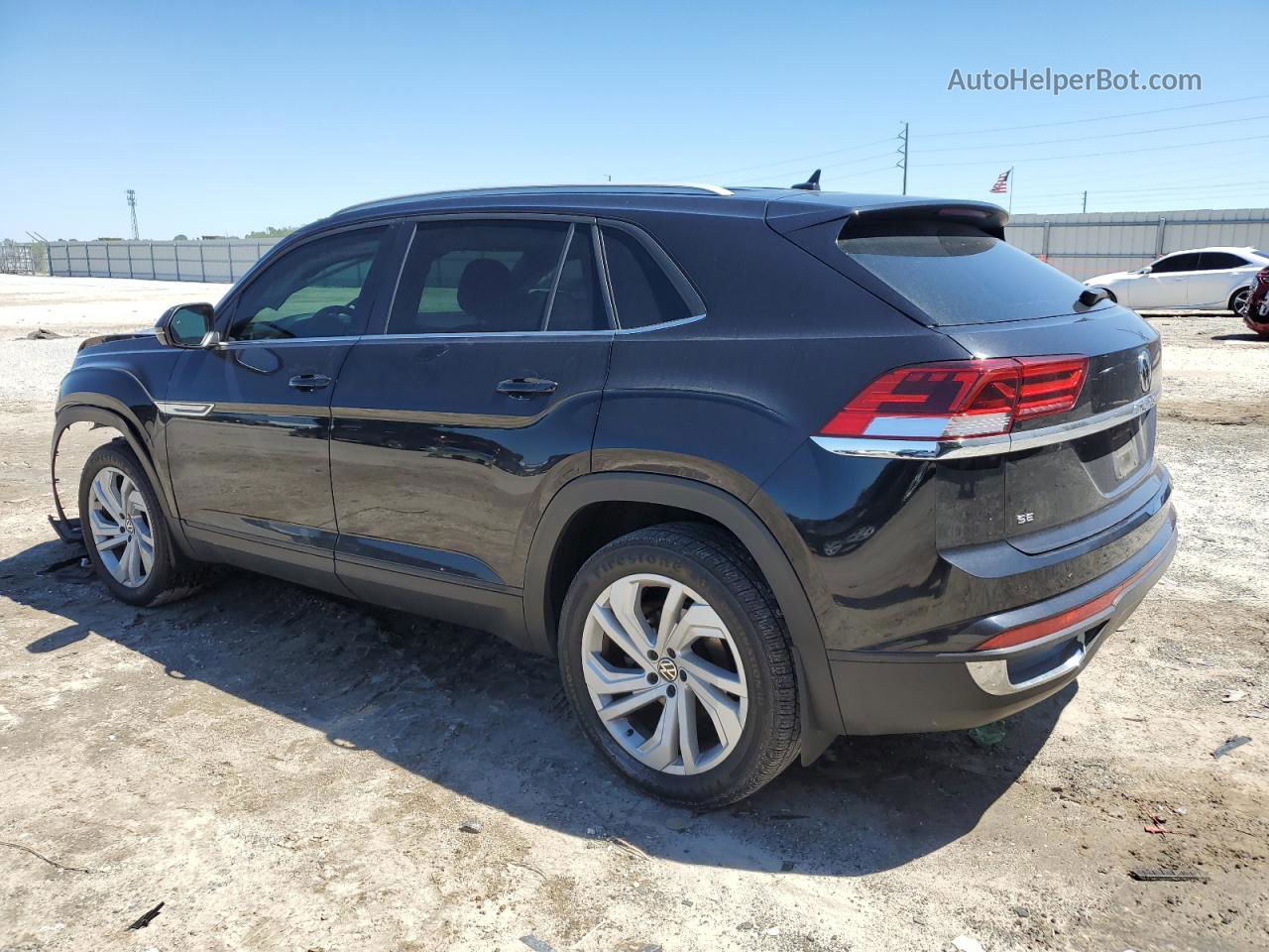 2021 Volkswagen Atlas Cross Sport Se Black vin: 1V2DC2CA1MC212126