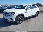 2021 Volkswagen Atlas Cross Sport 2.0t Se White vin: 1V2DC2CA2MC228982