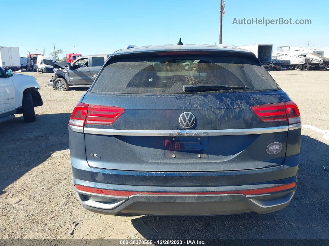 2021 Volkswagen Atlas Cross Sport 2.0t Se Blue vin: 1V2DC2CA9MC217882