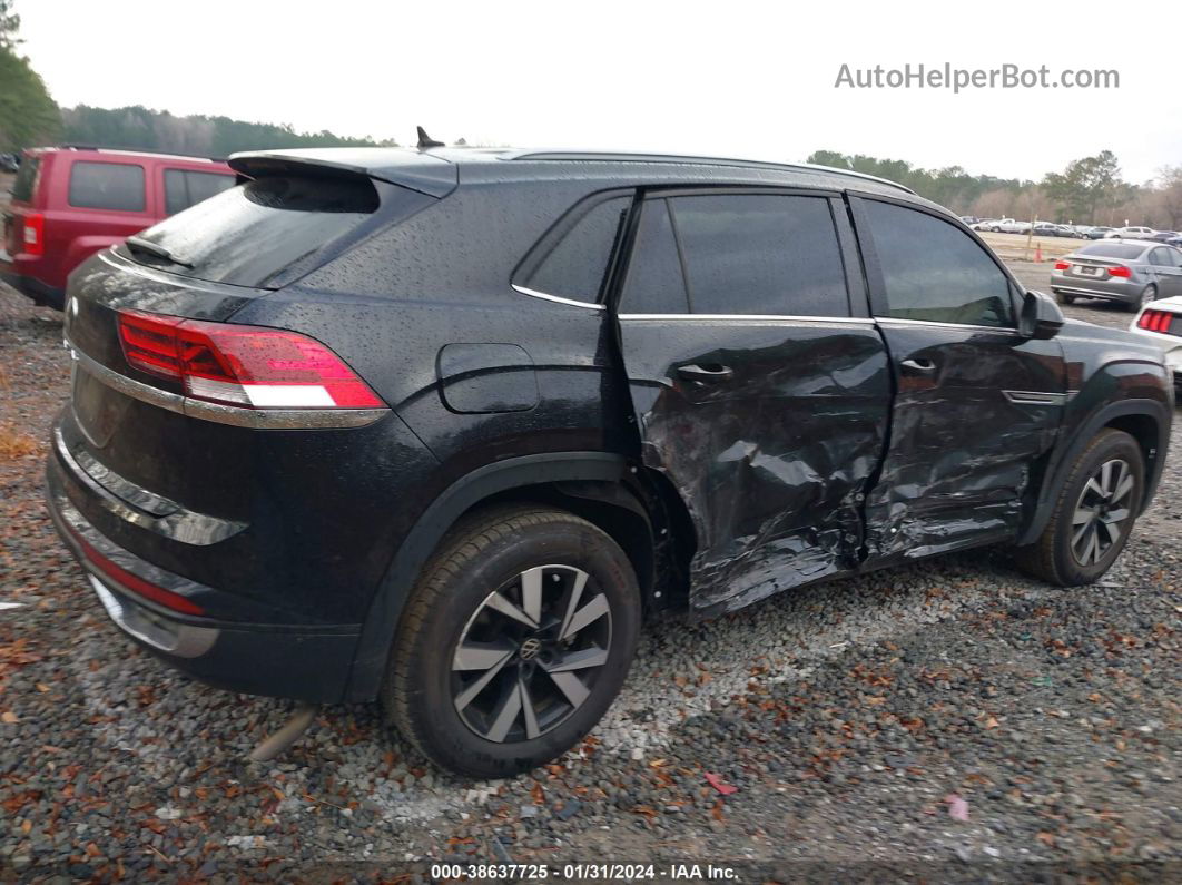 2021 Volkswagen Atlas Cross Sport 2.0t Se Black vin: 1V2DC2CA9MC231457