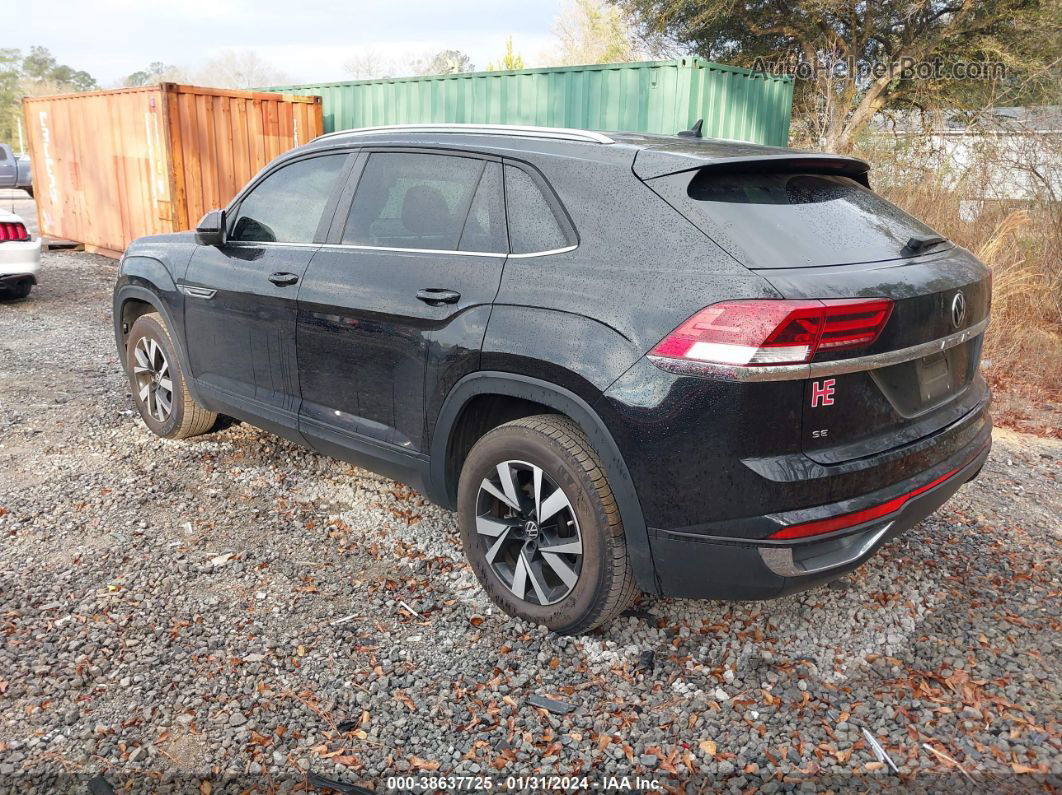 2021 Volkswagen Atlas Cross Sport 2.0t Se Black vin: 1V2DC2CA9MC231457