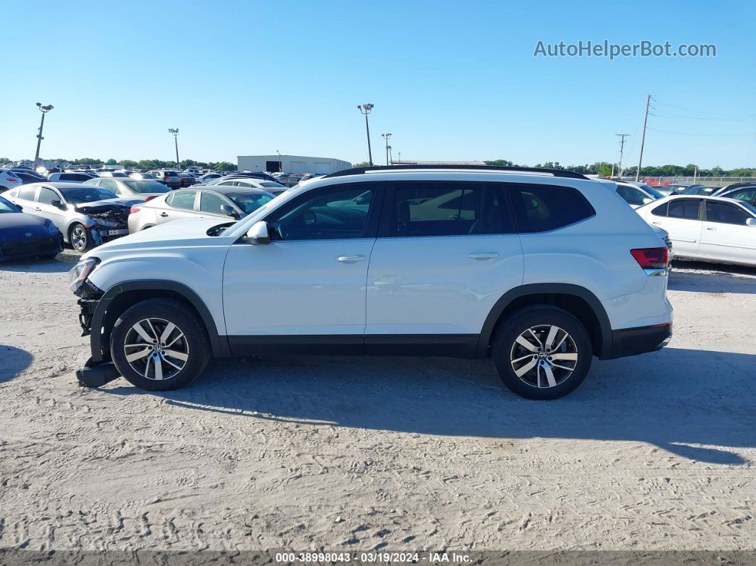 2021 Volkswagen Atlas 2.0t Se White vin: 1V2DP2CA2MC598219