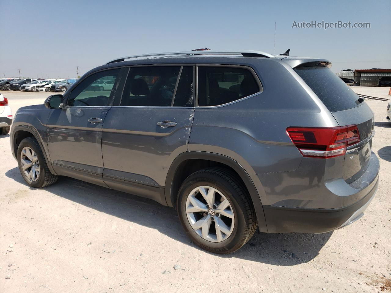 2018 Volkswagen Atlas Se Серый vin: 1V2DP2CA3JC597494