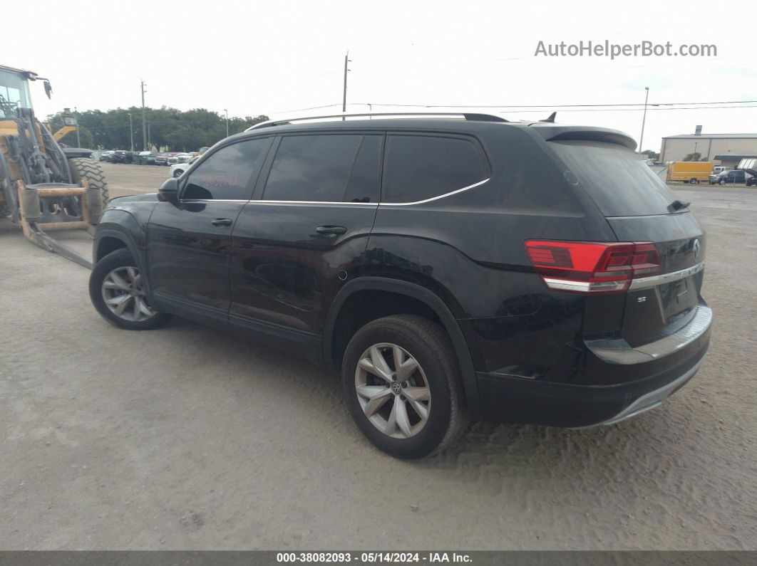 2018 Volkswagen Atlas 2.0t Se W/technology/2.0t Se Black vin: 1V2DP2CA6JC599787