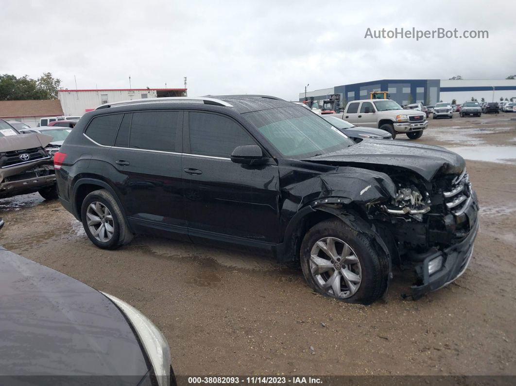 2018 Volkswagen Atlas 2.0t Se W/technology/2.0t Se Black vin: 1V2DP2CA6JC599787