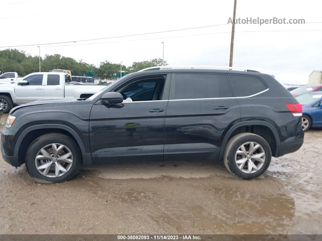 2018 Volkswagen Atlas 2.0t Se W/technology/2.0t Se Black vin: 1V2DP2CA6JC599787