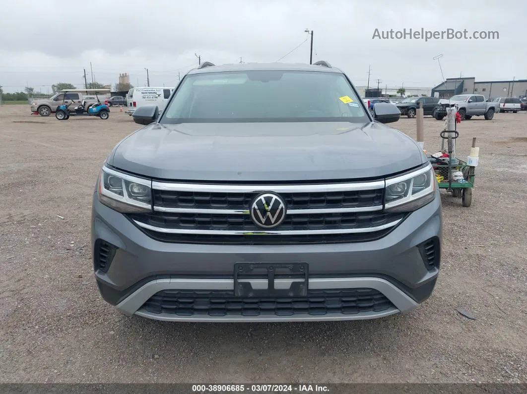 2021 Volkswagen Atlas 2.0t Se Gray vin: 1V2DP2CA6MC514662