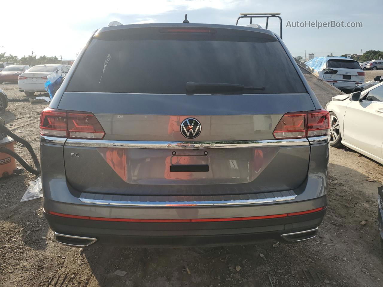 2021 Volkswagen Atlas Se Gray vin: 1V2DP2CA7MC533866