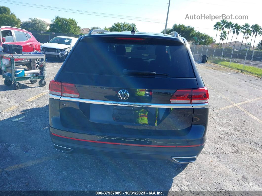 2021 Volkswagen Atlas 2.0t Se Black vin: 1V2DP2CAXMC522747