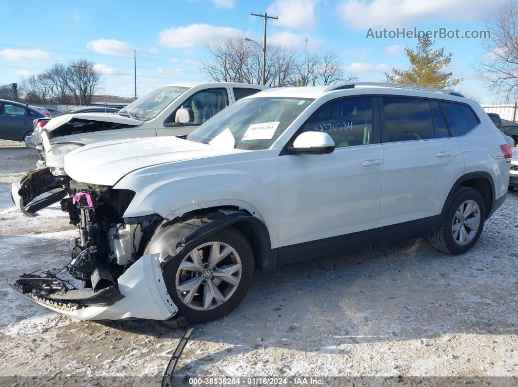 2018 Volkswagen Atlas 3.6l V6 Se/3.6l V6 Se W/technology White vin: 1V2DR2CA0JC550921