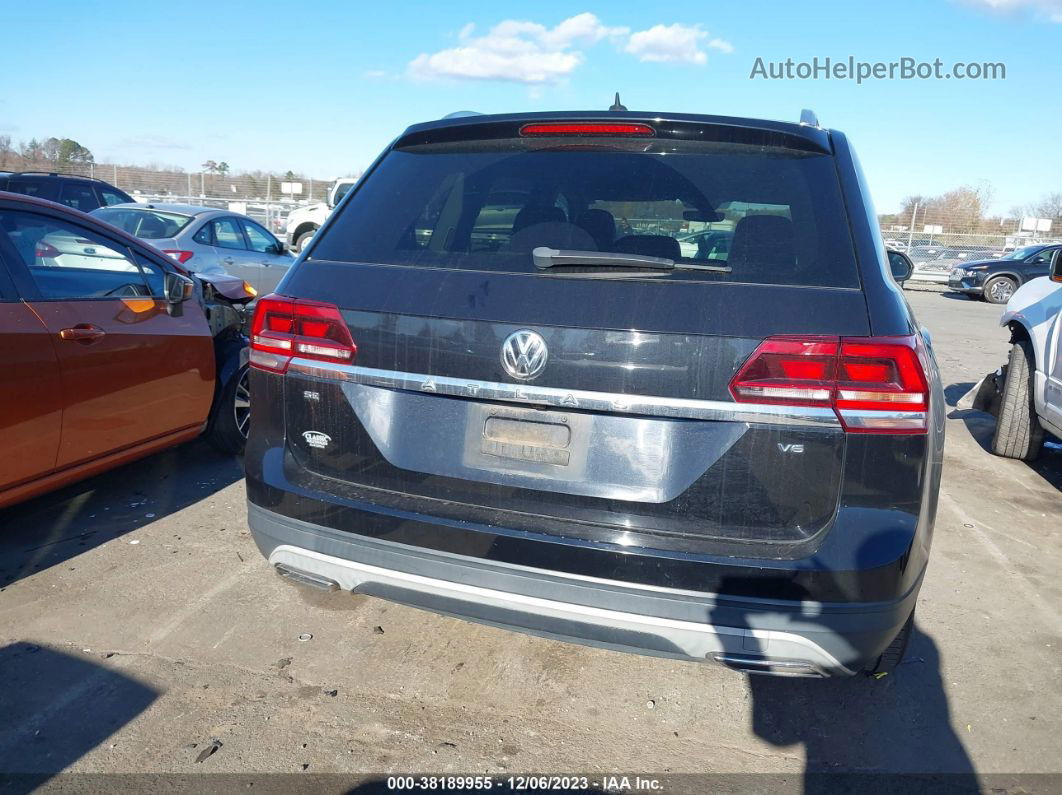 2018 Volkswagen Atlas 3.6l V6 Se/3.6l V6 Se W/technology Black vin: 1V2DR2CA1JC507379