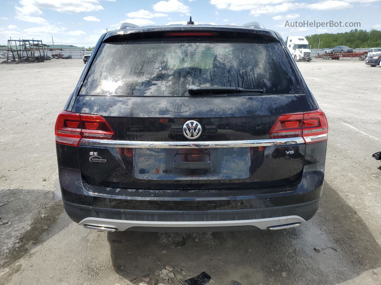 2018 Volkswagen Atlas Se Black vin: 1V2DR2CA2JC501784