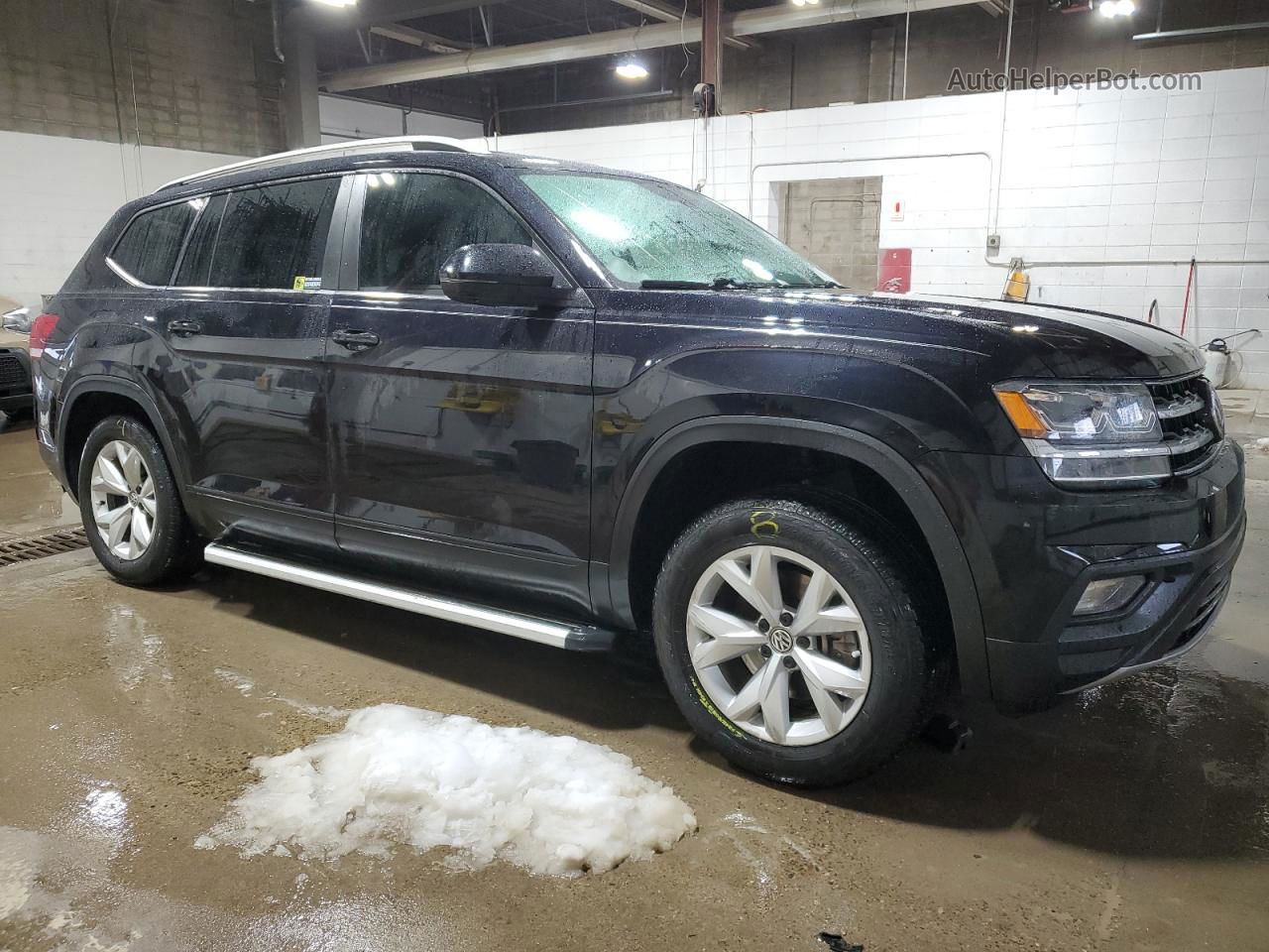 2018 Volkswagen Atlas Se Black vin: 1V2DR2CA9JC584386