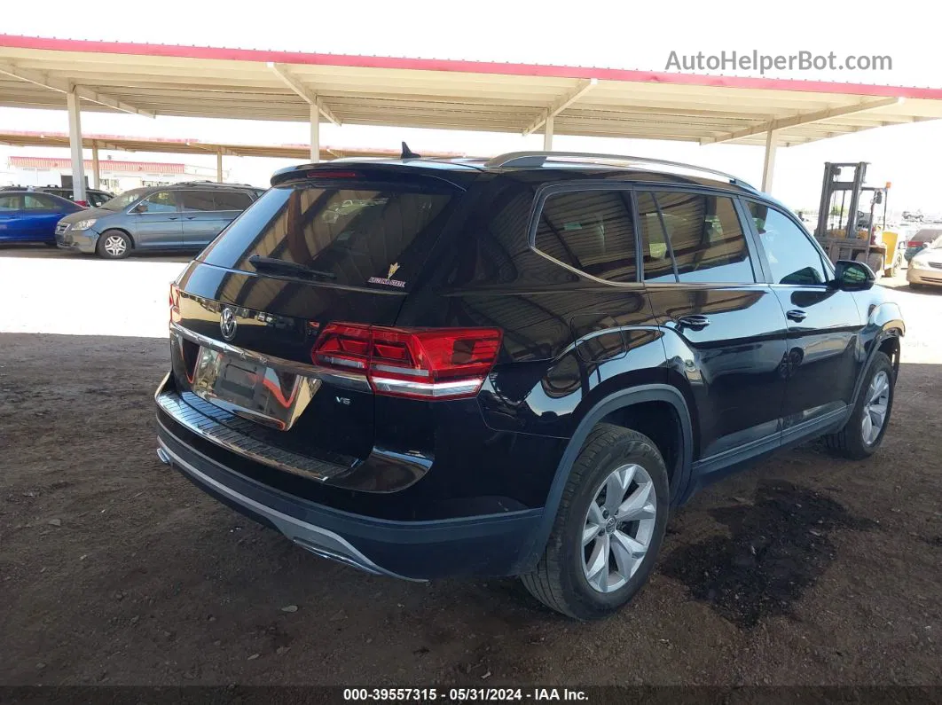 2018 Volkswagen Atlas 3.6l V6 Se/3.6l V6 Se W/technology Black vin: 1V2DR2CAXJC529056