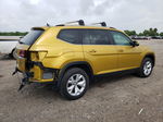 2018 Volkswagen Atlas Se Yellow vin: 1V2DR2CAXJC554894