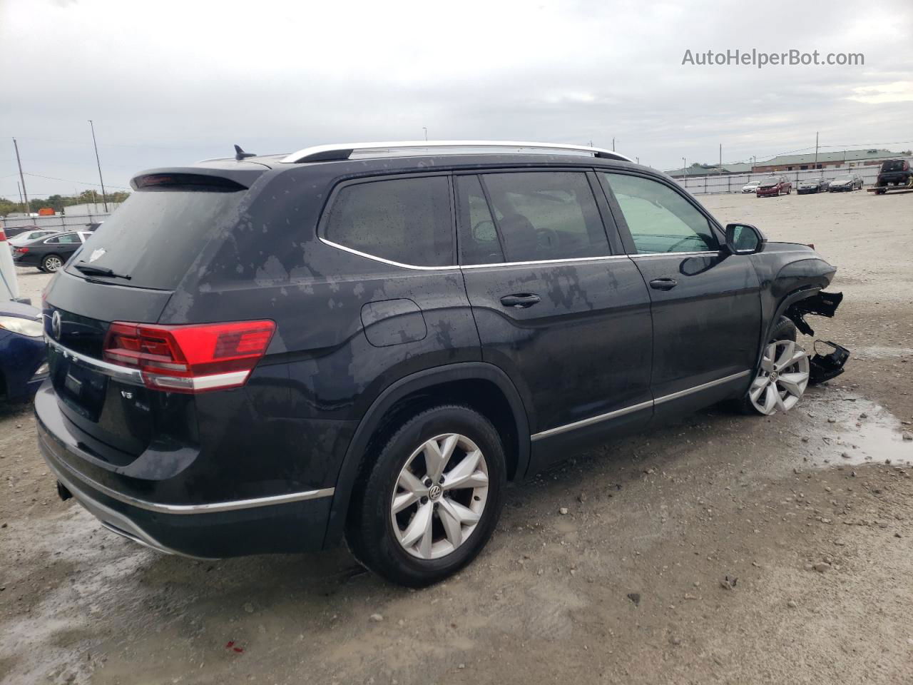 2018 Volkswagen Atlas Sel Gray vin: 1V2ER2CA0JC513629