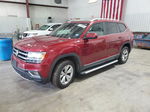 2018 Volkswagen Atlas Sel Red vin: 1V2ER2CA1JC521710