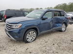 2021 Volkswagen Atlas Sel Blue vin: 1V2ER2CA1MC582401