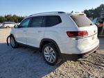 2021 Volkswagen Atlas Sel White vin: 1V2ER2CA3MC594842