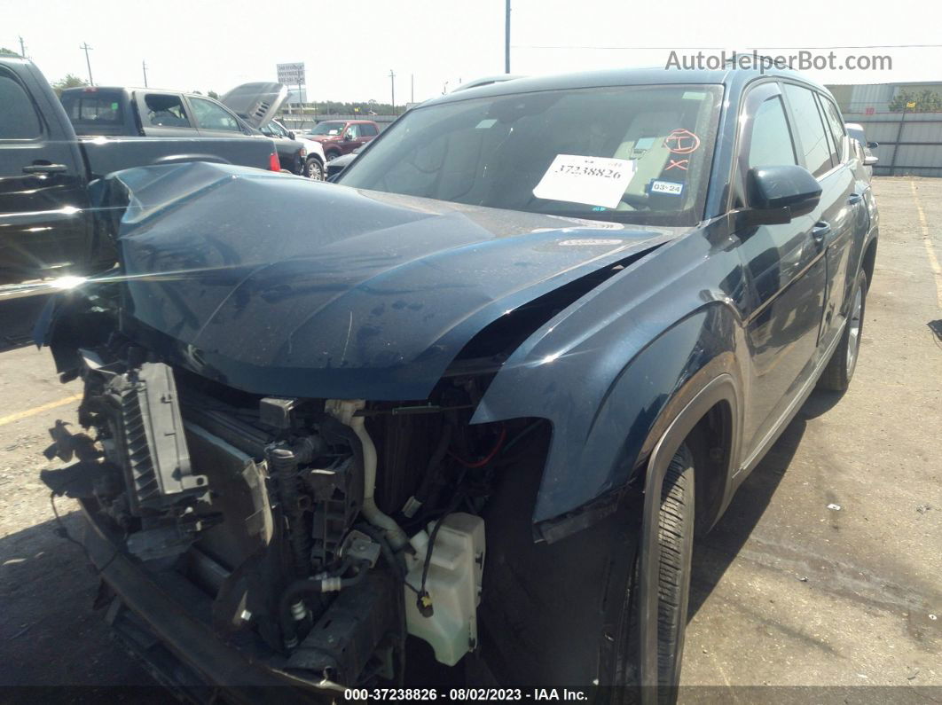 2018 Volkswagen Atlas 3.6l V6 Sel Blue vin: 1V2ER2CA5JC553091