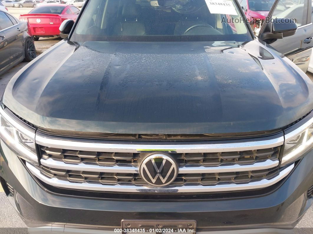 2021 Volkswagen Atlas 3.6l V6 Sel Черный vin: 1V2ER2CA5MC523478