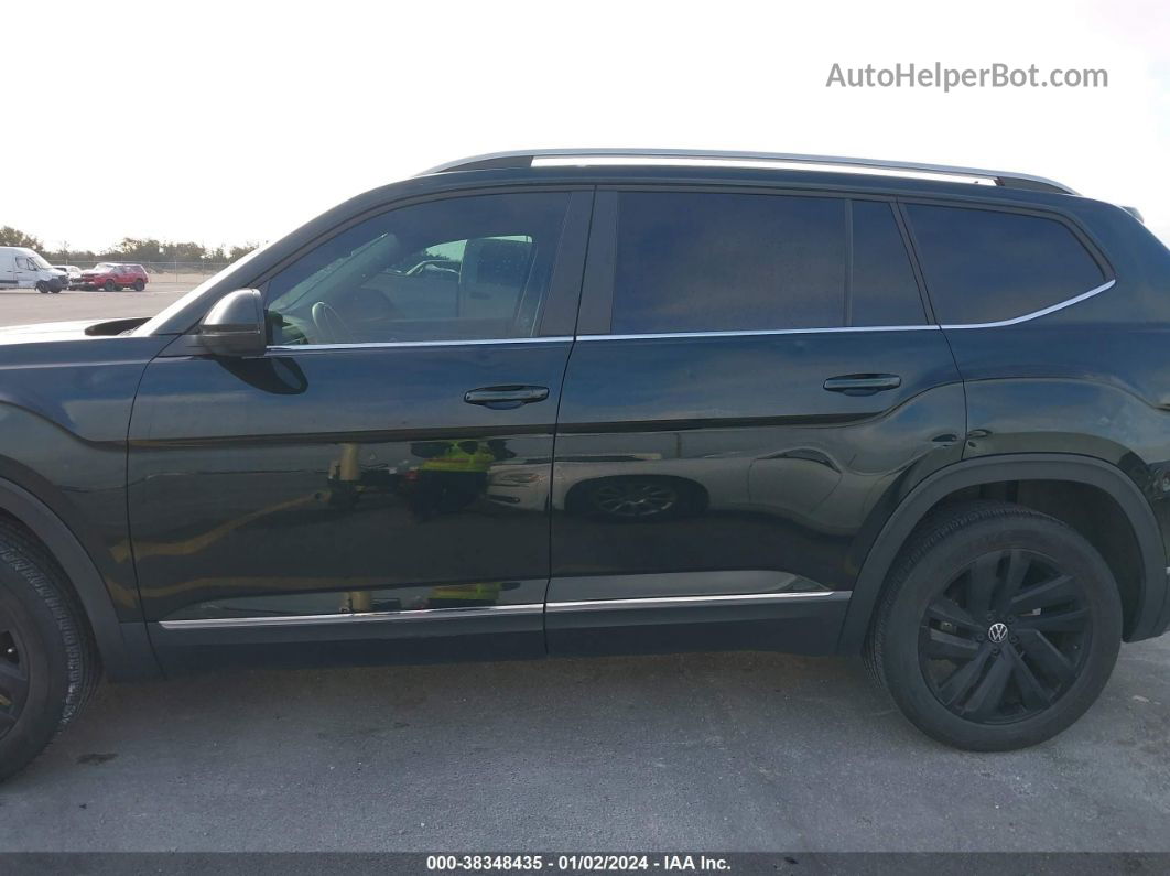 2021 Volkswagen Atlas 3.6l V6 Sel Черный vin: 1V2ER2CA5MC523478