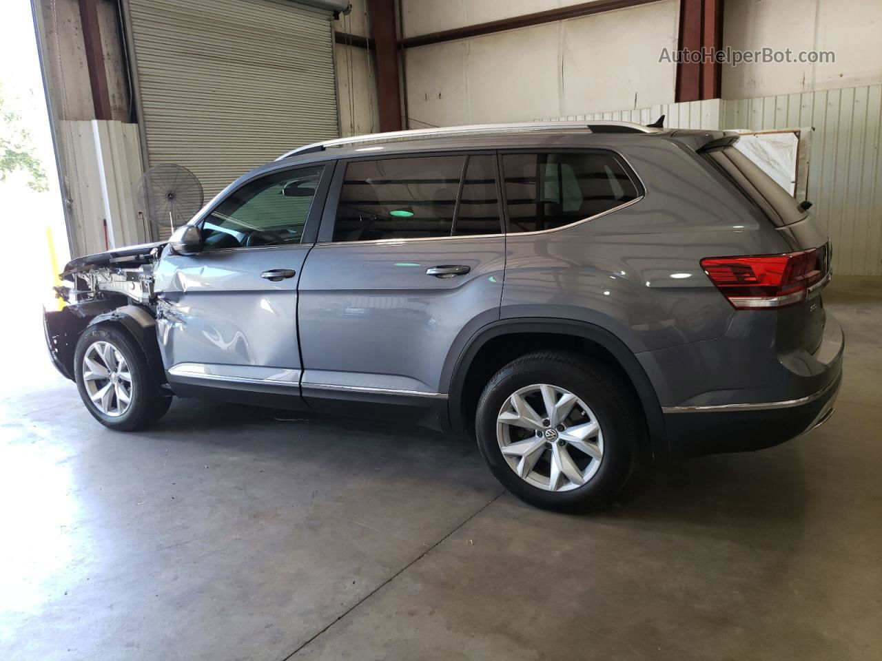 2018 Volkswagen Atlas Sel Gray vin: 1V2ER2CA6JC523078