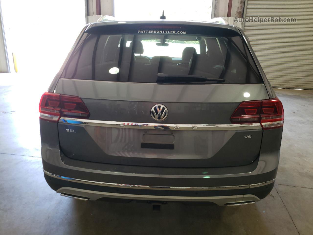 2018 Volkswagen Atlas Sel Gray vin: 1V2ER2CA6JC523078